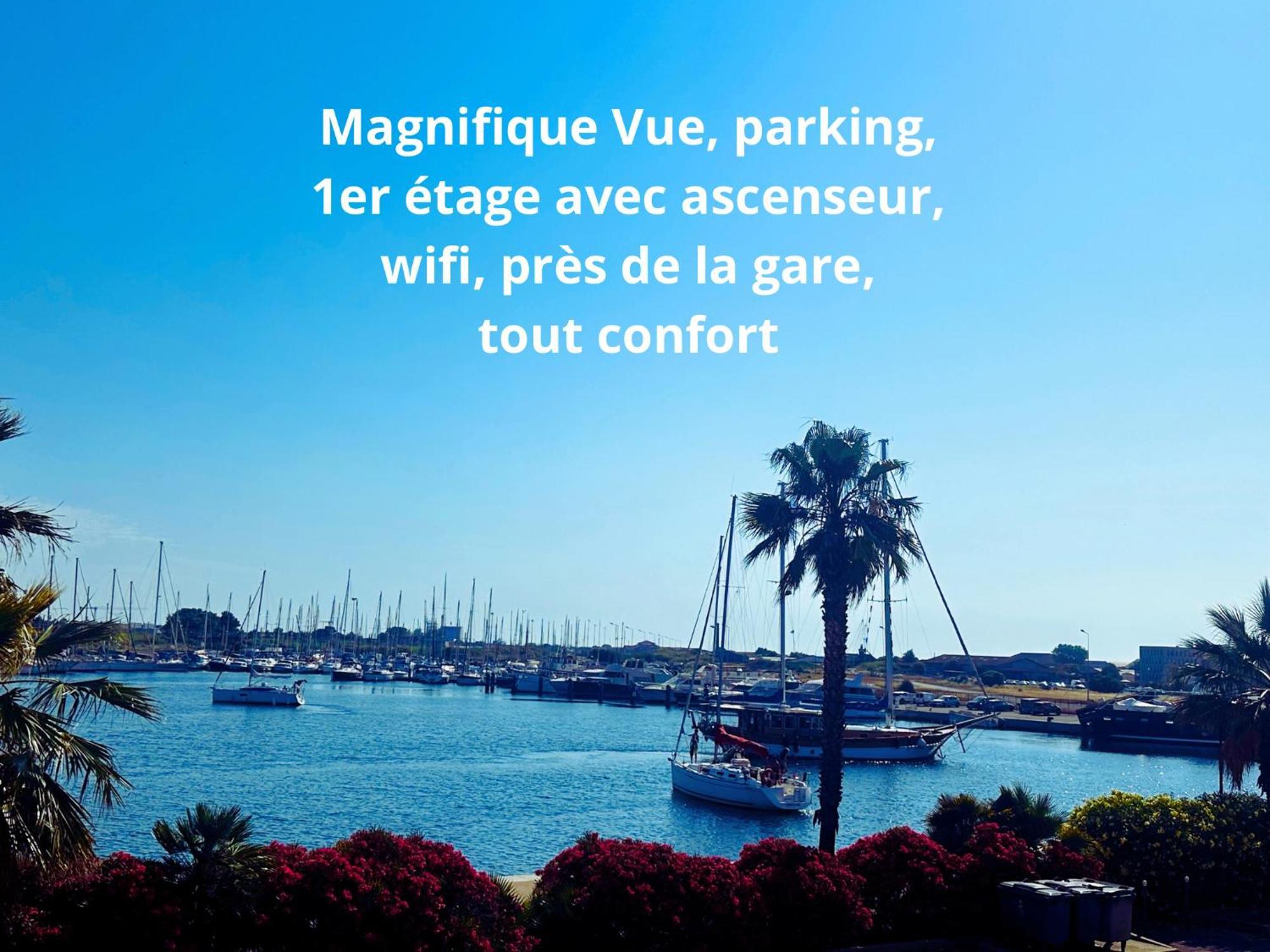 Appart A L'Abordage Sete, Gare, Parking Exterior foto